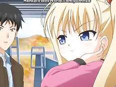 Милая хентай девчонка согласна заниматься сексом в туалете поезда