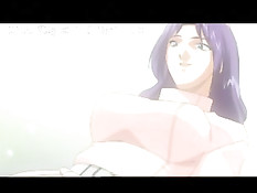 Аниме медсестра занималась сексом с парнем, а подруга наблюдала