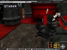 Аниме демон в форме девушки занимается сексом с грудастой киской