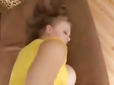 Девка с натуральной большой грудью Sierra Skye ебалась с парнем