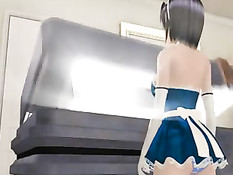 Привлекательные 3D девушки ебут друг дружку большими игрушками