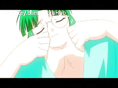 Хентай лесбиянки целовались и ласкали друг дружке грудь языками