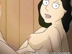 Луис из аниме сериала \"Гриффины\" занимается лесбийской любовью