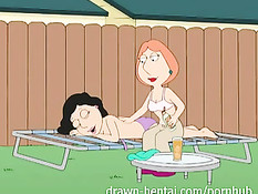 Луис из аниме сериала \"Гриффины\" занимается лесбийской любовью