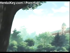 Жестокая хентай лесбиянка отхлестала и оттрахала связанную девку