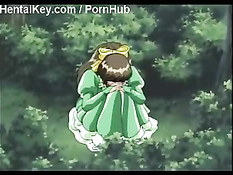 Жестокая хентай лесбиянка отхлестала и оттрахала связанную девку