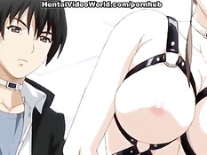 Молодую аниме девушку связывают и жёстко ебут в бритую письку