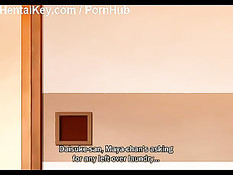 Закованная в цепи хентай девка должна заняться анальным сексом