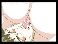 Хентай девчонка с красными волосами занимается сексом на диване