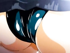 Две хентай девки заметили в раздевалке мальчика и научили сексу