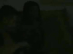 Чернокожая девушка с огромной грудью трахается с белым мужиком