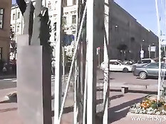 Русская девчонка с маленькой грудью мечтает сниматься в порнушке