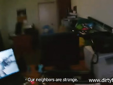 Питерский офисный работник развёл на секс заглянувшую девчонку