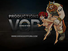 Мамочка награждает двух мальчиков своим перевозбуждённым телом