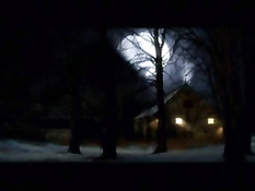 После выпитого бокала вина светловолосая жена отсасывает два хуя