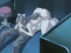 Хентай девушка с огромной грудью зашла к парню в душ и отсосала