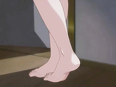 Хентай девушка с огромной грудью зашла к парню в душ и отсосала