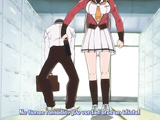 Хентай девушка с огромной грудью зашла к парню в душ и отсосала