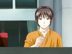 Хентай девушка с огромной грудью зашла к парню в душ и отсосала