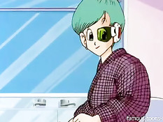 Хентай порно в стиле японской манги Dragon Ball (Жемчуг дракона)