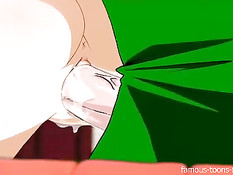 Хентай порно в стиле японской манги Dragon Ball (Жемчуг дракона)