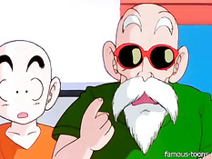 Хентай порно в стиле японской манги Dragon Ball (Жемчуг дракона)