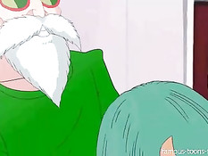 Хентай порно в стиле японской манги Dragon Ball (Жемчуг дракона)