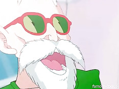 Хентай порно в стиле японской манги Dragon Ball (Жемчуг дракона)