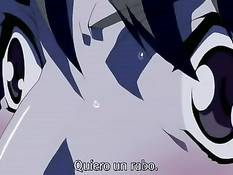 Парень оттрахал хентай девчонку вибратором и вставил в неё член