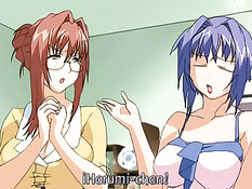 Парень оттрахал хентай девчонку вибратором и вставил в неё член