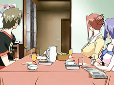 Парень оттрахал хентай девчонку вибратором и вставил в неё член