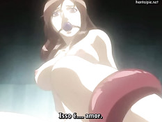 Девушка в белом халате на работе занимается сексом с любовником