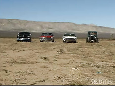 Сисястые девушки приехали за город на машинах чтобы потрахаться