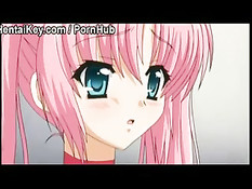 Хентай девчонка достала из ширинки член парня и подрочила рукой