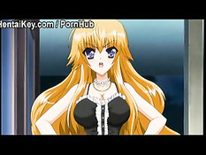 Хентай девчонка достала из ширинки член парня и подрочила рукой