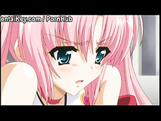 Мужик ласкал большие соски и киску малышке с розовыми волосами