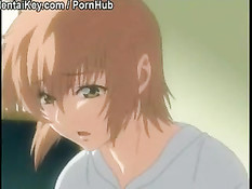 Девчонка мастурбировала на кровати, а мальчик пришёл и оттрахал