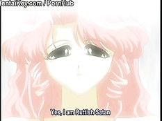 Девка с розовыми волосами вышла из озера и подверглась насилию