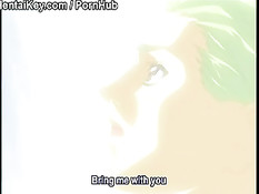 Девка с розовыми волосами вышла из озера и подверглась насилию