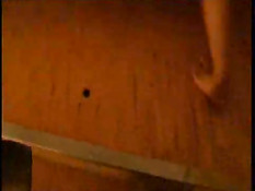 Two blondes in pink stroking each other