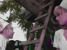 Bunch of nurses having fun