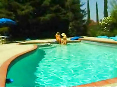 Lesbians in sex action