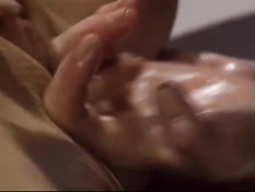 Lesbian oil massage