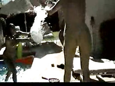 Lesbian orgasm slumber party