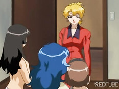 Pretty anime girls having sex