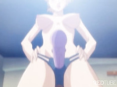 Pretty anime girls having sex