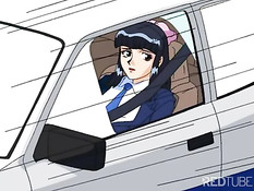 Female kung fu fighter gets boned