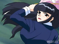 Female kung fu fighter gets boned