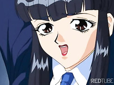 Female kung fu fighter gets boned