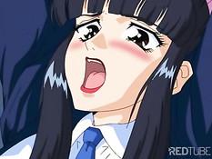 Female kung fu fighter gets boned